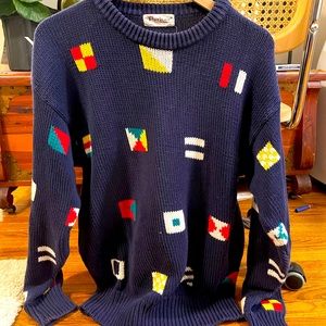 Vintage Eclectic Grandfather Sweater